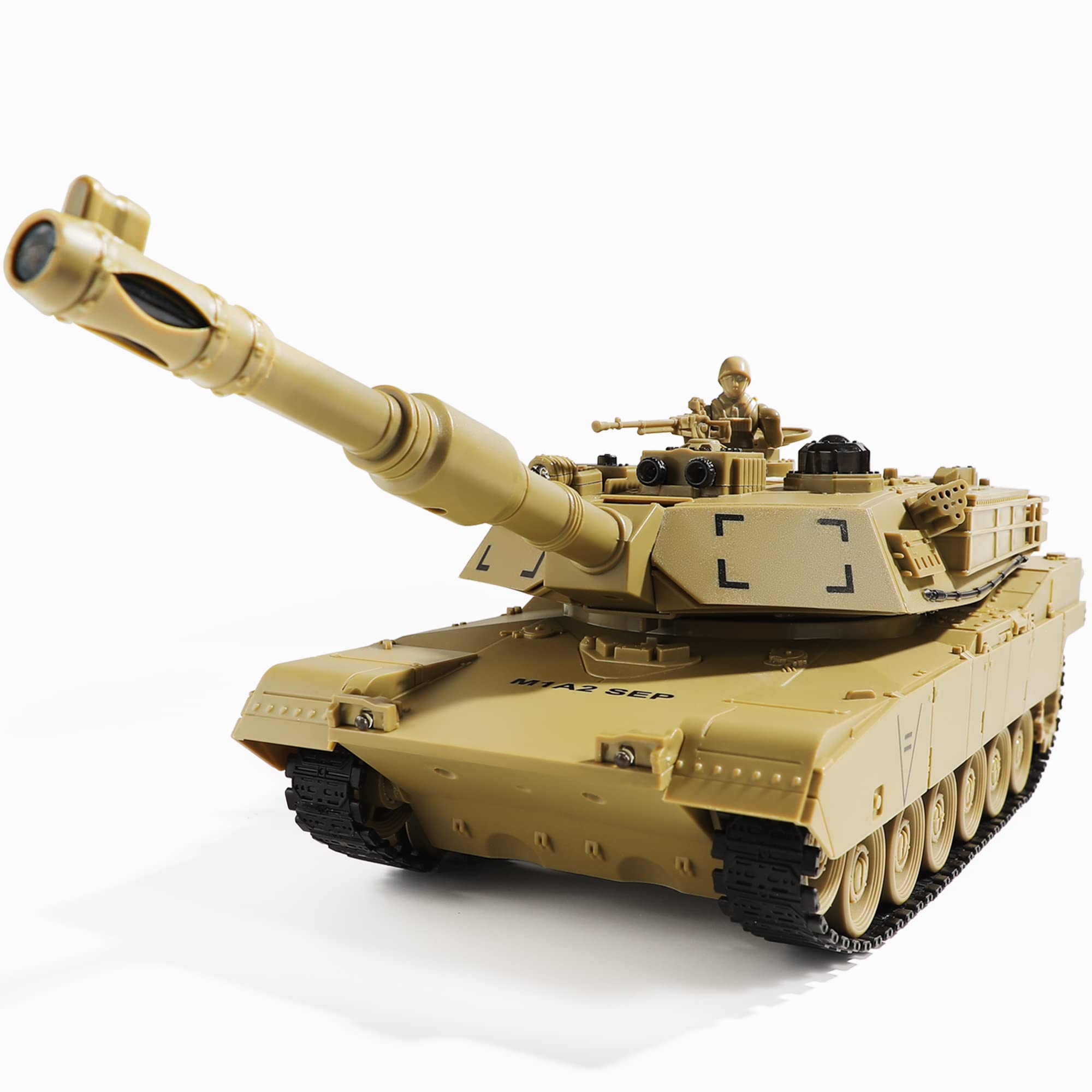 RC US M1A2 Abrams Army Tank Toy